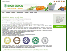 Tablet Screenshot of bio-medica.eu
